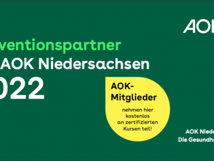 Präventionspartner der AOK Niedersachsen seit 2020
