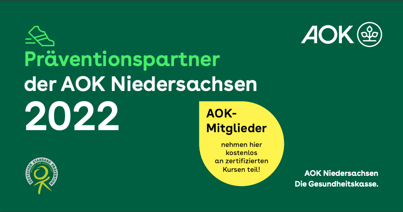 Präventionspartner der AOK Niedersachsen seit 2020